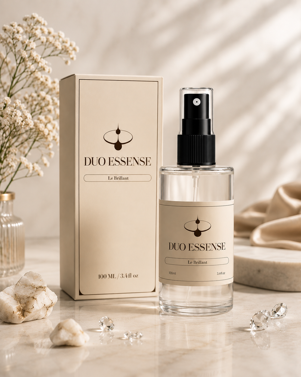 Le Brillant Essence - Woody Fragrance for Men 3.4 oz