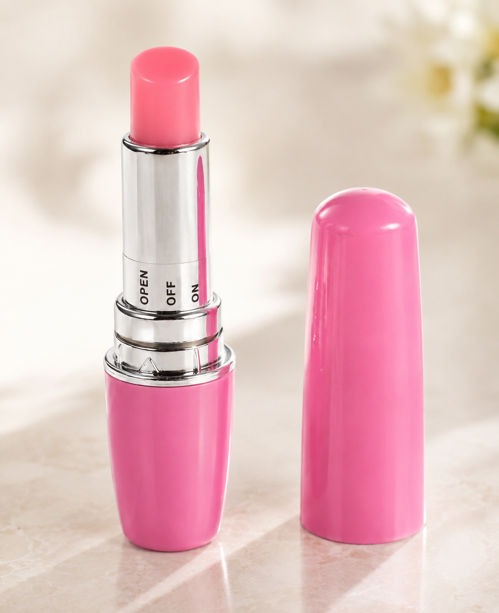 Adult Toy and Lipstick Combination